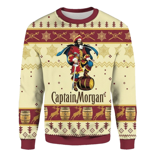 Captain Morgan Ugly 3D Christmas Sweater ? Usalast