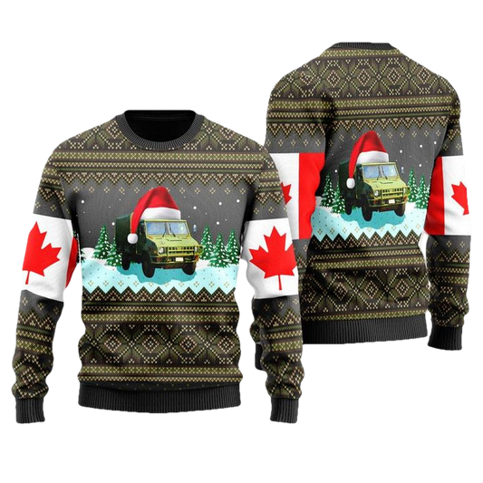 Canadian Army LSVW Military Truck Sweater 3D ? Usalast