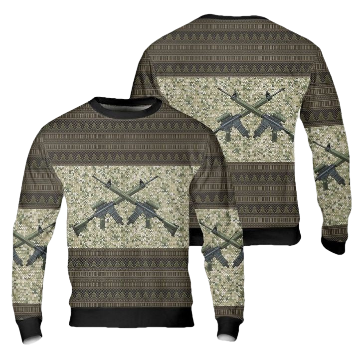 Canadian Army Colt Canada C7A2 Automatic Rifle Sweater 3D ? Usalast