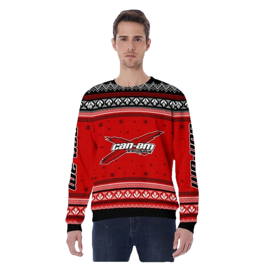 Can-am Team Red 3D Ugly Christmas Sweater ? Usalast