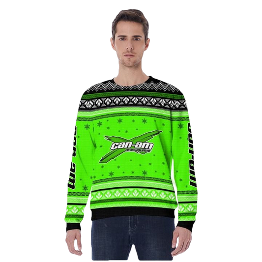 Can-am Team Green 3D Ugly Christmas Sweater ? Usalast
