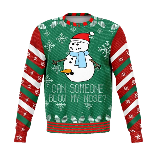 Can Someone Blow My Nose Dank Meme 3d Ugly Christmas Sweater ? Usalast