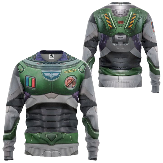 Buzz Lightyear Costume Disney Ugly Christmas Sweater ? Usalast