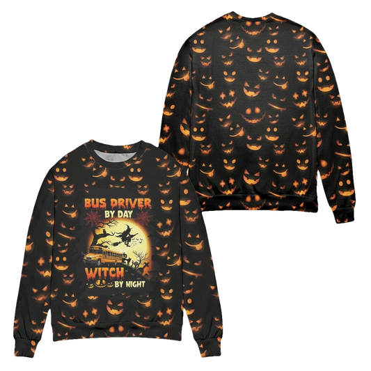 Bus Driver By Day Halloween Sweater 3D ? Usalast