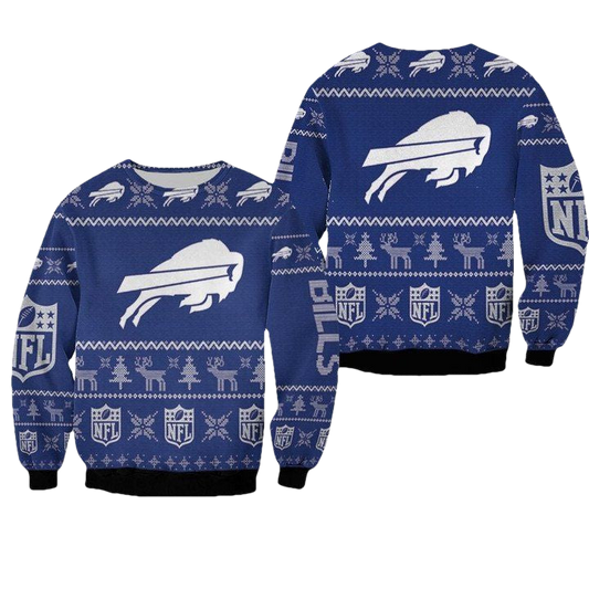 Buffalo Bills Ugly Sweater Christmas 3D Sweater ? Usalast