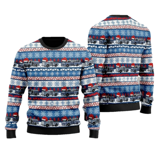 Brownsville, Pennsylvania, South Brownsville Fire Company 3D Ugly Christmas Sweater ? Usalast