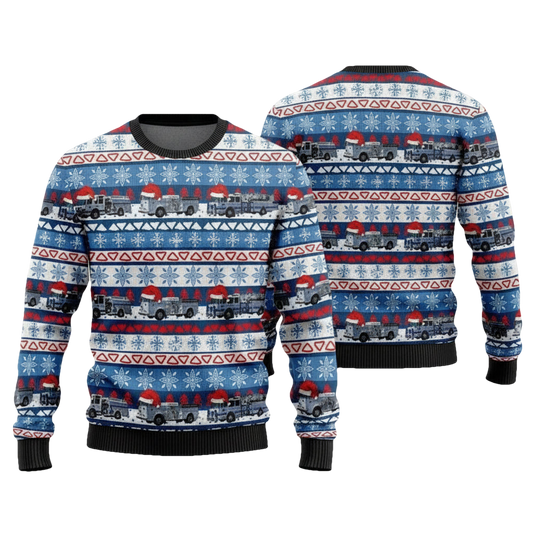 Brownsville Pennsylvania South Brownsville Fire Company Christmas Sweater 3D ? Usalast