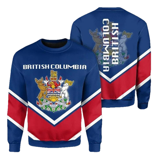 British Columbia Coat Of Arms Sweater Lucian Style J5W ? Usalast