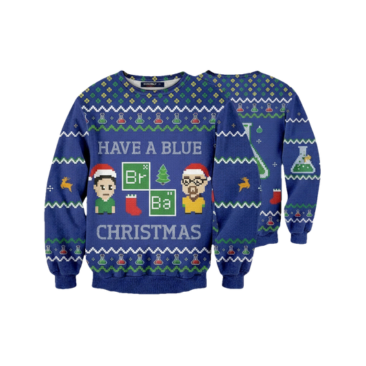 Breaking Bad Xmas 3d Ugly Christmas Sweater ? Usalast