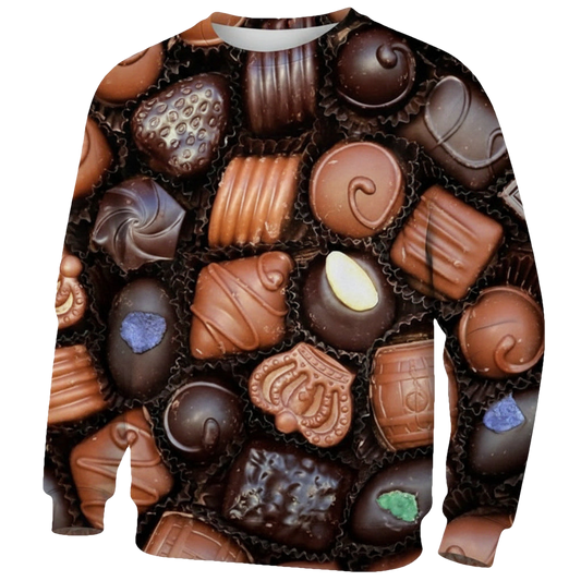 Box Of Chocolates Crewneck Sweaters ? Usalast