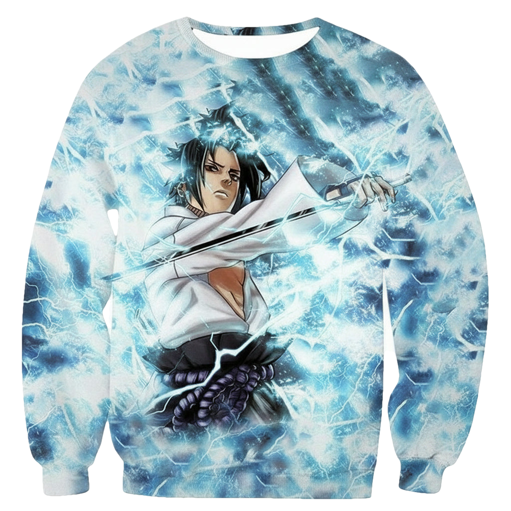 Boruto Sasuke Uchiha Cool Lightning Type Ninja Anime Sweater Sh9925 ? Usalast
