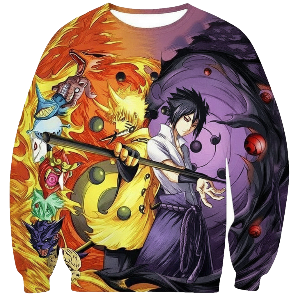 Boruto Brothers Boruto And Sasuke Sweater Sh9829 ? Usalast