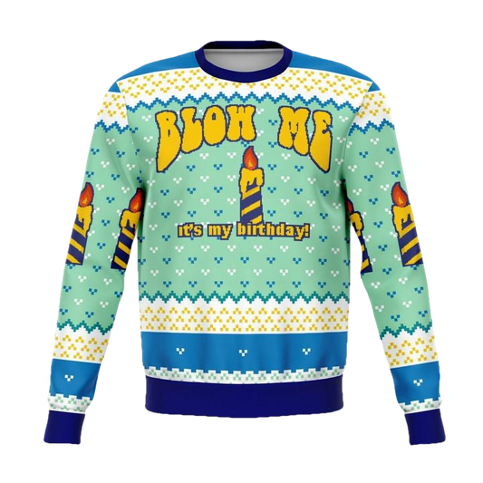 Blow Me Funny Meme 2022 Design 3d Ugly Christmas Sweater ? Usalast