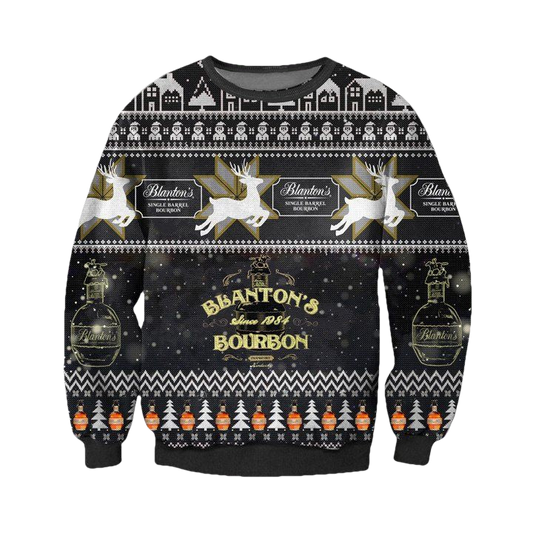 Blanton?s Bourbon Ugly Christmas Sweater 2022 ? Usalast