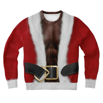 Black Santa Santa Blm Xmas Adult Gag Funny For Xmas 3d Ugly Christmas Sweater ? Usalast