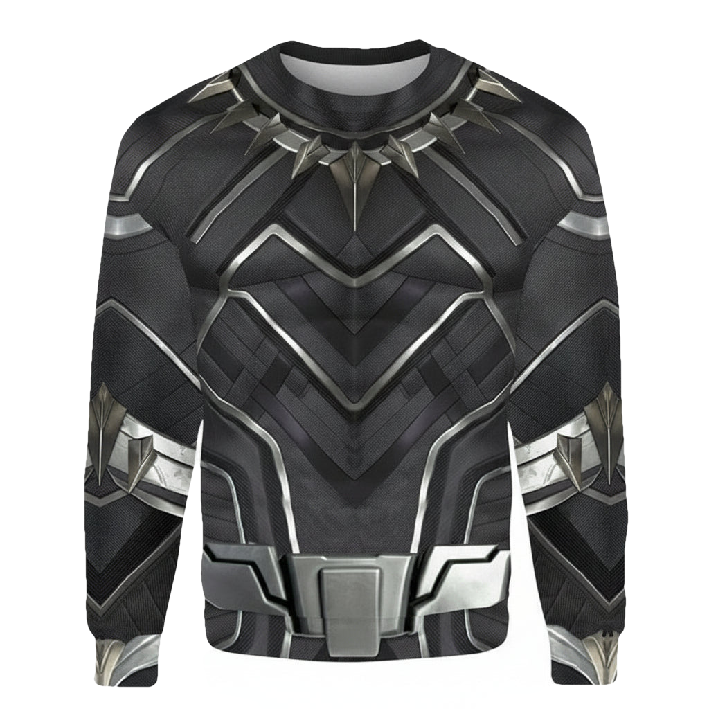 Black Panther Costume Custom Sweater Apparel ? Usalast