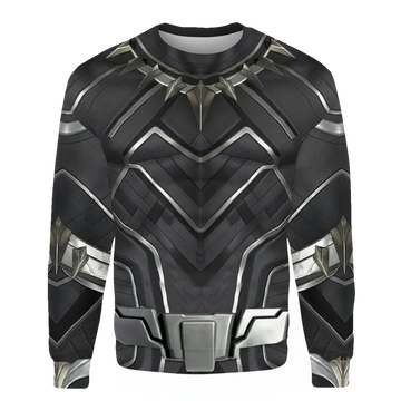 Black Panther Costume Custom Sweater Apparel ? Usalast