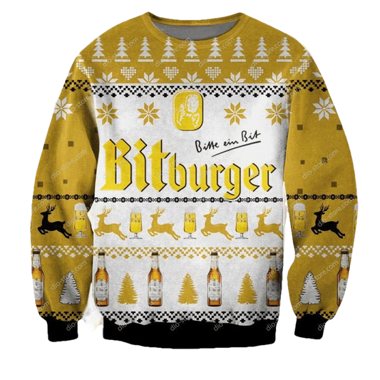 Bitburger Brewery Ugly Christmas Sweater 2022 ? Usalast