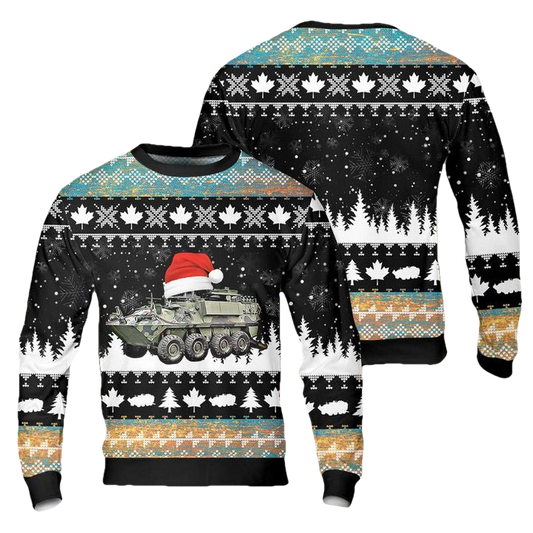 Bison Tank Canadian Army AOP Sweater ? Usalast