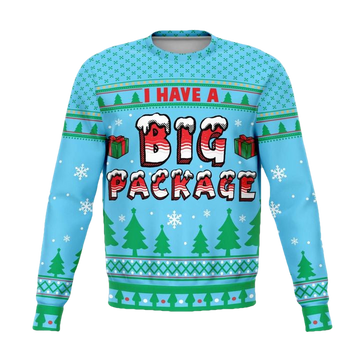 Big Package Naughty Meme Meme 2022 Design 3d Ugly Christmas Sweater ? Usalast