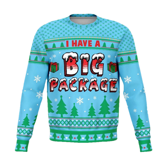 Big Package Naughty Meme Meme 2022 Design 3d Ugly Christmas Sweater ? Usalast
