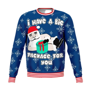 Big Package For You Meme 2022 Design 3d Ugly Christmas Sweater ? Usalast