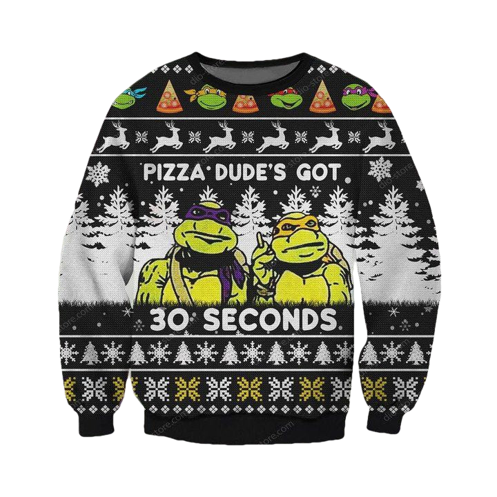 Best Pizza Dudes Got 30 Seconds Sweater ? Usalast
