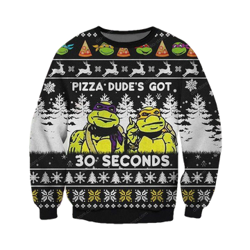 Best Pizza Dudes Got 30 Seconds Sweater ? Usalast