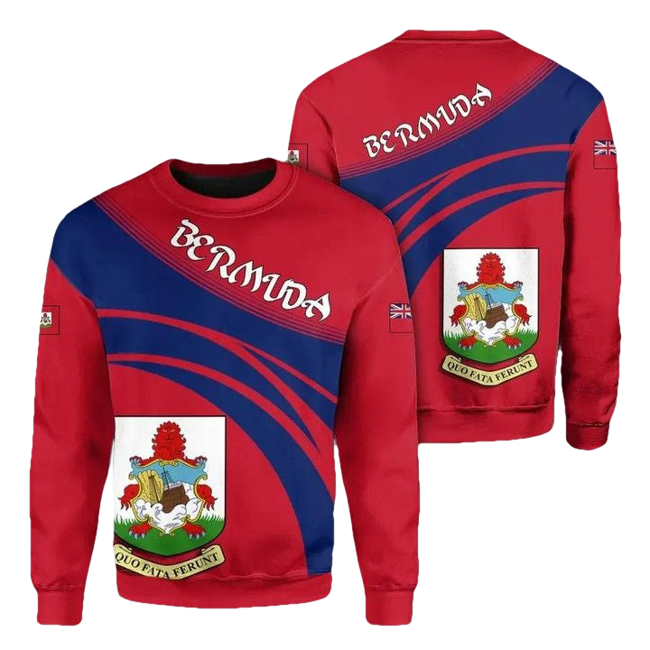 Bermuda Coat Of Arms Sweater Cricket Style J5W ? Usalast