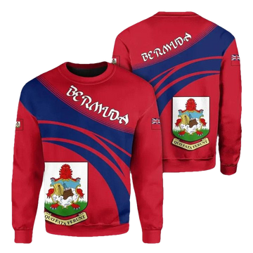 Bermuda Coat Of Arms Sweater Cricket Style J5W ? Usalast