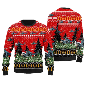 Bell UH-1Y Venom Christmas Sweater 3D ? Usalast