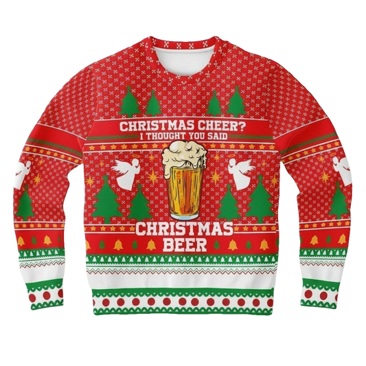 Beer Its Most Wonderful Time For Beer Beer Party Brewdolph Party 3d Ugly Christmas Sweater ? Usalast