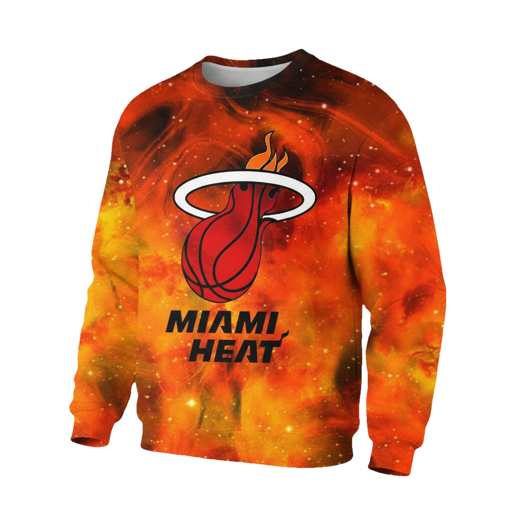 Baskteball Miami Heat Sweaters ? Pullover Red Sweater Tn3959 ? Usalast