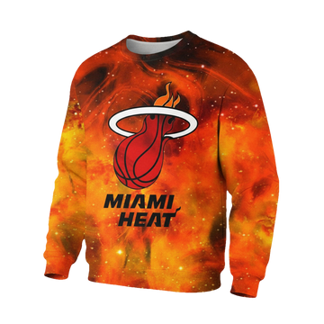 Baskteball Miami Heat Sweaters ? Pullover Red Sweater Tn3959 ? Usalast