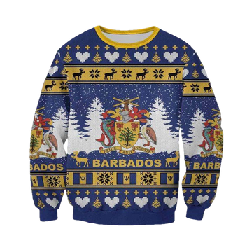 Barbados Island Pride Industry Christmas Sweater ? Usalast
