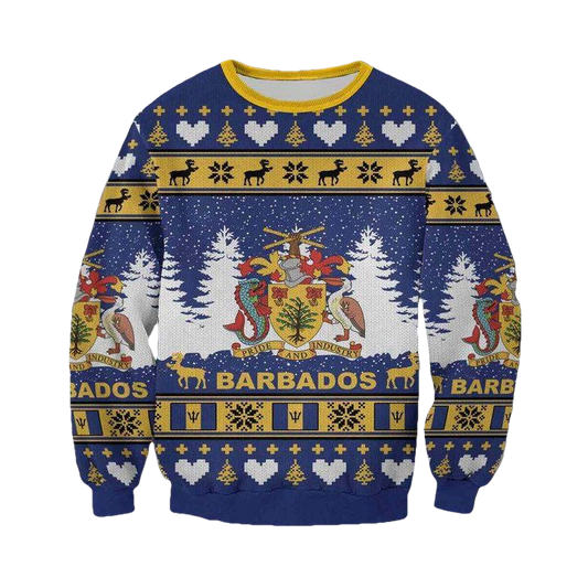 Barbados Island Pride Industry Christmas Sweater ? Usalast