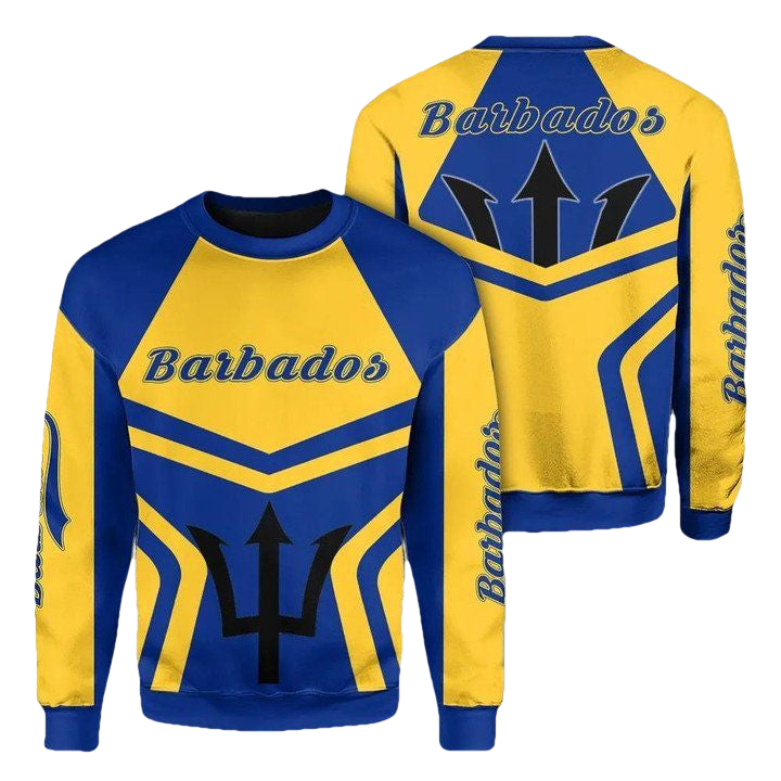 Barbados Coat Of Arms Sweater My Style J75 ? Usalast