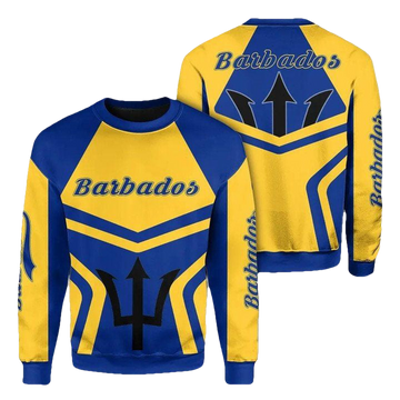 Barbados Coat Of Arms Sweater My Style J75 ? Usalast