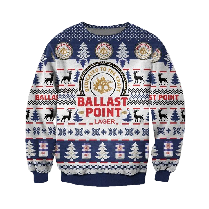 Ballast Point Lager Ugly Christmas Sweater 2022 ? Usalast