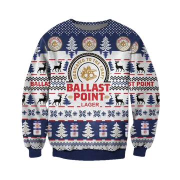 Ballast Point Lager Ugly Christmas Sweater 2022 ? Usalast