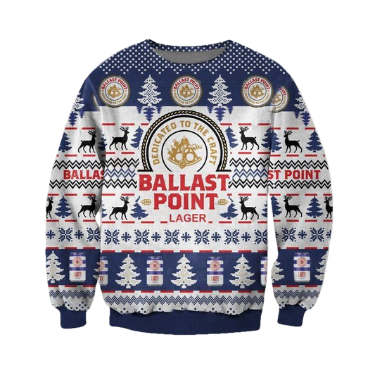 Ballast Point Lager Ugly Christmas Sweater 2022 ? Usalast