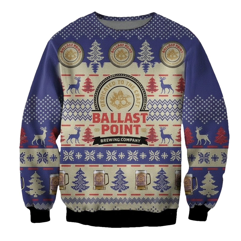 Ballast Point Brewing Ugly Christmas Sweater 2022 ? Usalast