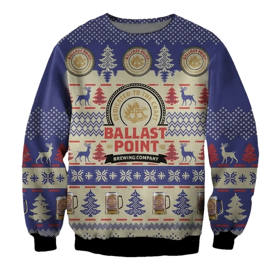 Ballast Point Brewing Ugly Christmas Sweater 2022 ? Usalast
