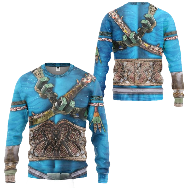 Avatar Jake Sully Cosplay Costume Ugly Christmas Sweater ? Usalast