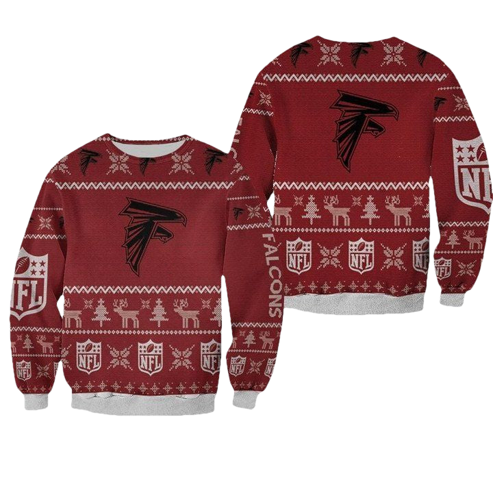 Atlanta Falcons Ugly Sweater Christmas 3D Sweater ? Usalast