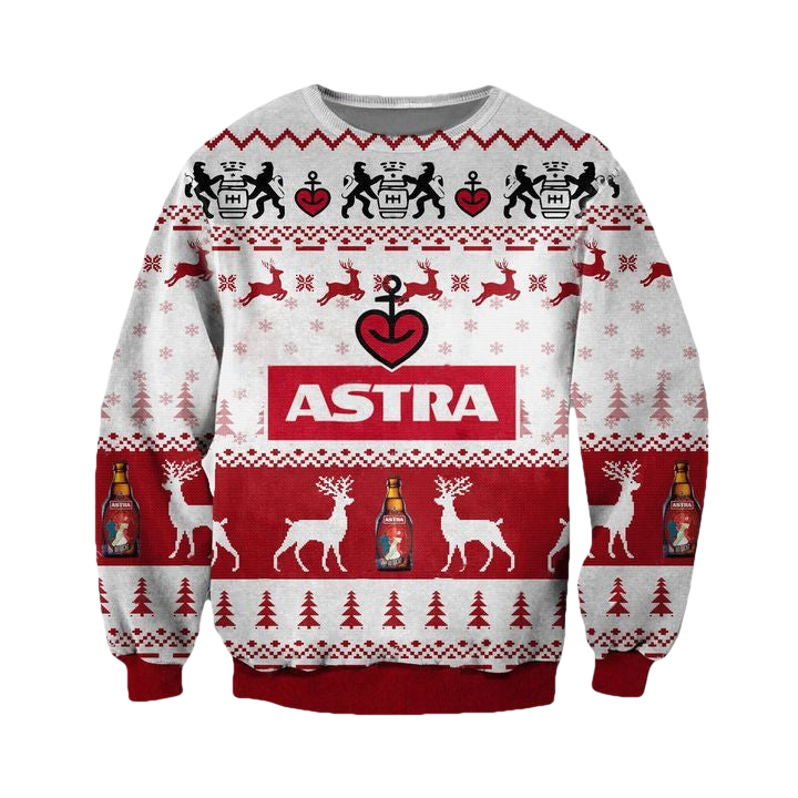 Astra Beer Ugly Christmas Sweater 2022 ? Usalast