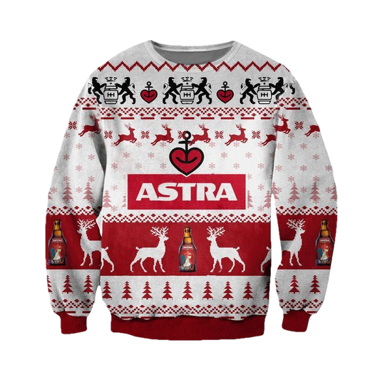 Astra Beer Ugly Christmas Sweater 2022 ? Usalast