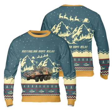 ASLAV Australian Army Christmas Sweater 3D ? Usalast