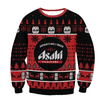 Asahi Super Dry Ugly Christmas Sweater 2022 ? Usalast