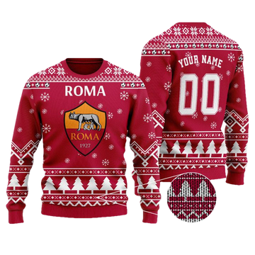 As Roma Custom Name Ugly Christmas Sweater ? Usalast